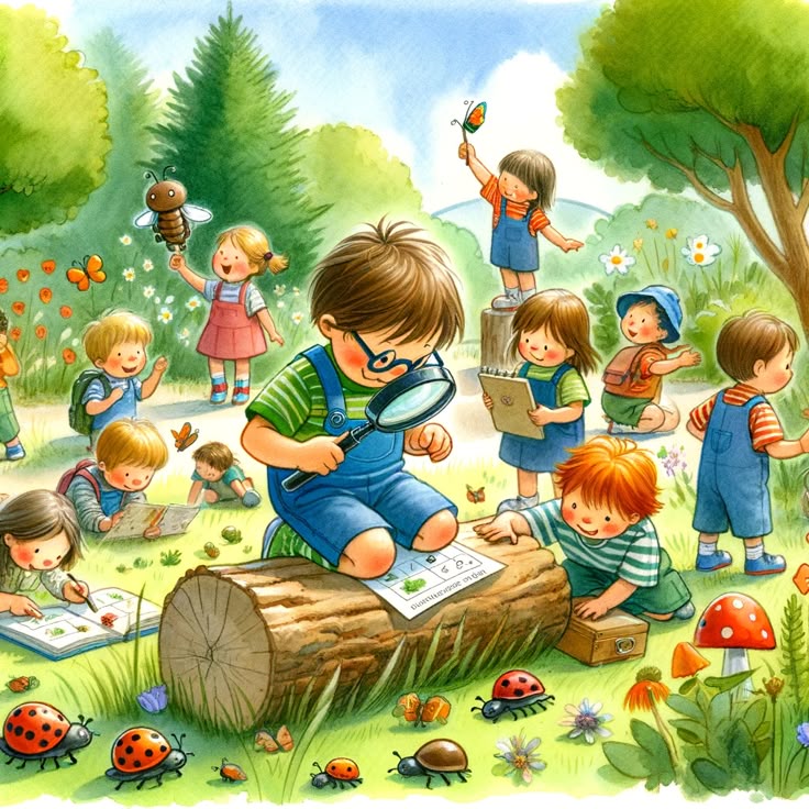 The Adventure of Little Luna and the Magical Forest