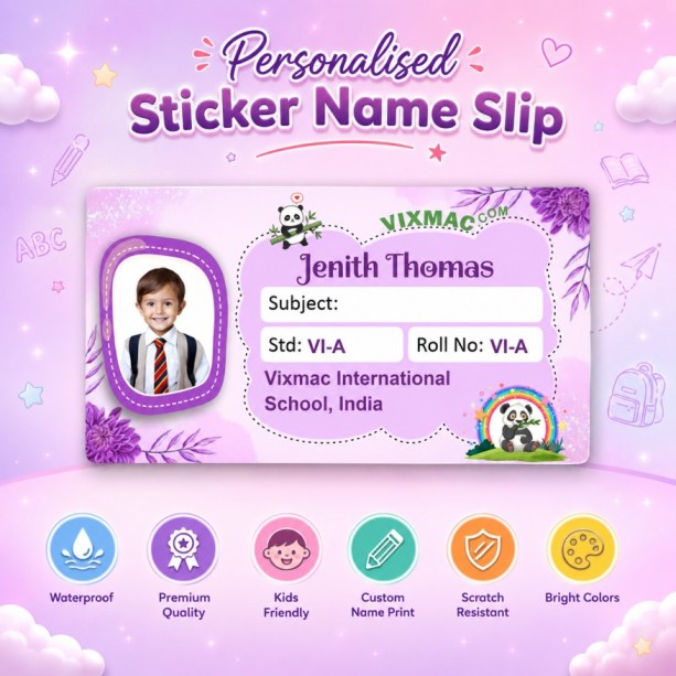 Sticker Name Slips